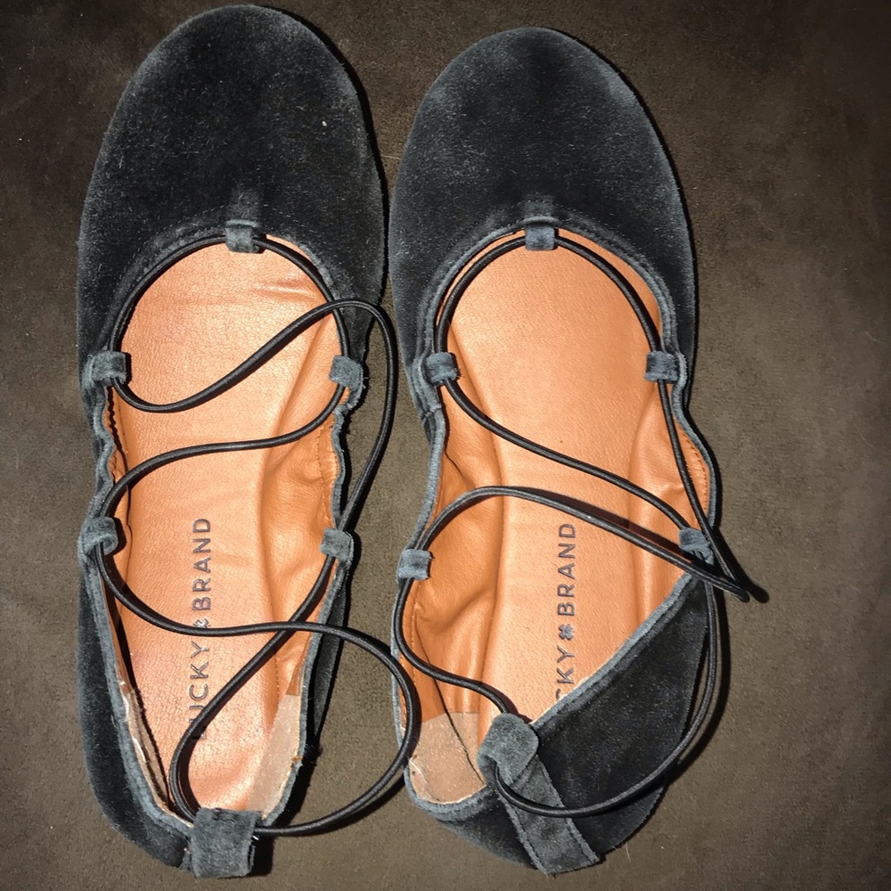 Black flats